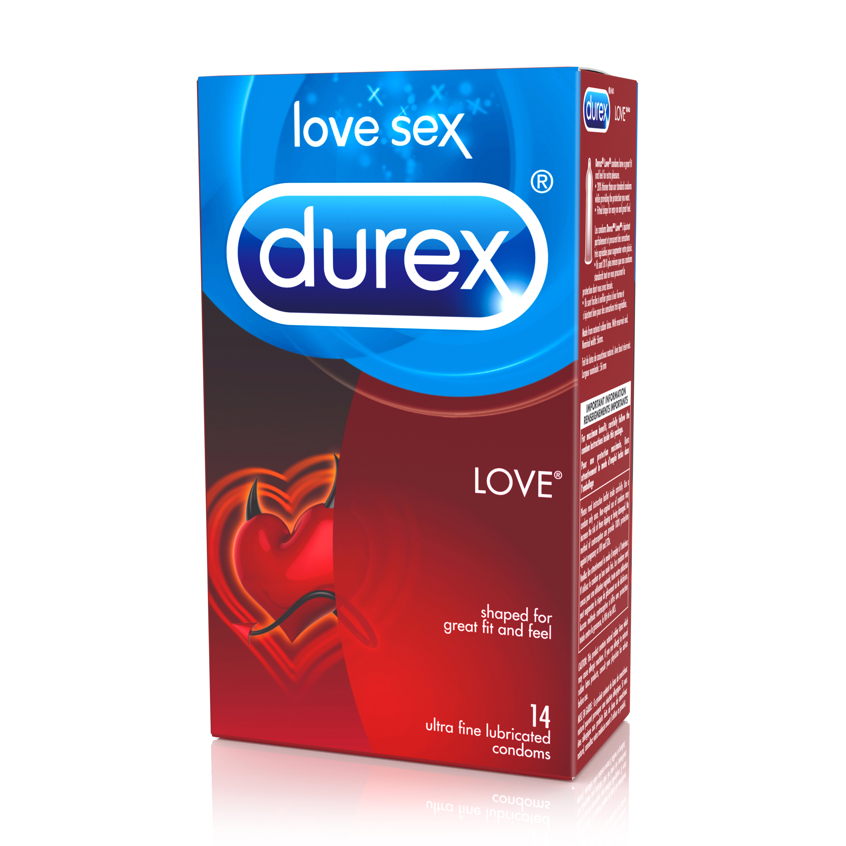 DUREX Love Lubricated Condoms Canada